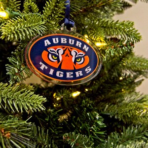 Auburn Christmas Ornament | Auburn War Eagle | Auburn Tigers | Auburn Logo | Bag Tag | Luggage Tag | Christmas Ornament