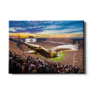 War Eagle Flight Canvas | Auburn Tigers Stadium Wall Art