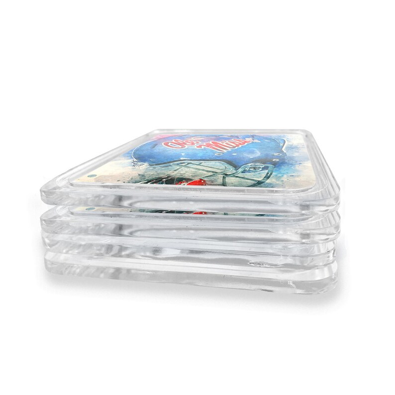 CollegeWallArtShop Football Drink Coaster - Thumbnail 2