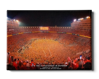 Tennessee Volunteers | Vols Beat Alabama | Tennessee Storms the Field | Canvas Wall Art | Metal Wall Art | Acrylic Wall Art