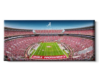 Bryant Denny Stadium Canvas Wall Art | Alabama Crimson Tide Decor