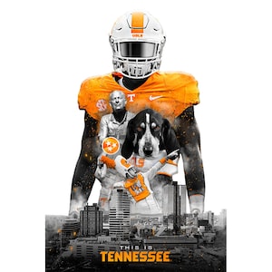 Tennessee Volunteers | This is Tennessee | Dimensional | Pride of the Southland | General Neyland | Smokey | Knoxville Tennessee | Wall Art