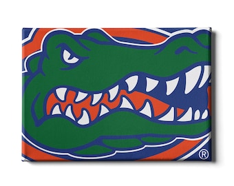 Florida Gators | Gators | University of Florida | Alligator | Gator Football | UF | Gift for Gator Fan | Canvas Wall Art | Wall Art