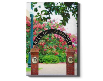 Ole Miss Walk of Champions Canvas | University of Mississippi Wall Art