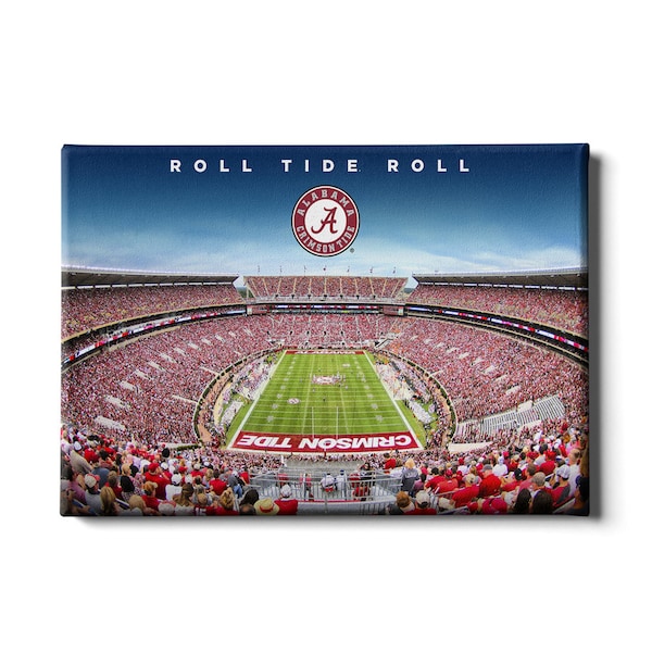 Alabama Crimson Tide Wall Art Etsy