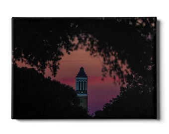 Lienzo decorativo de Denny Chimes / Universidad de Alabama, Crimson Tide