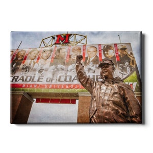 Miami University | Cradle of Coaches | Oxford Ohio | Bob Kurz | Wall Art