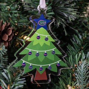 Florida Gators | Florida Logo | Florida Gators Christmas Tree Ornament | Christmas Ornament