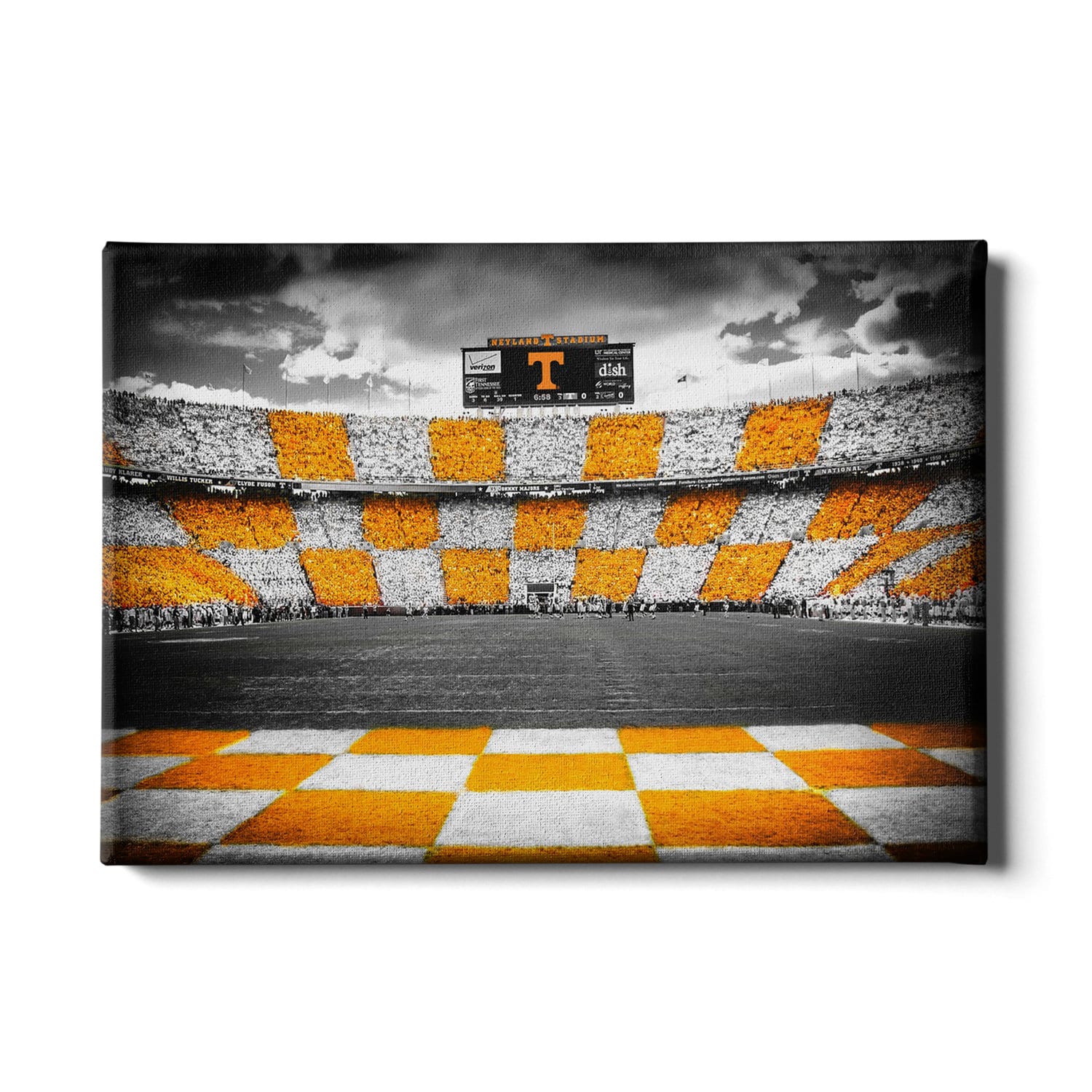 Men's Tennessee Volunteers Checkerboard Jersey - Stitched