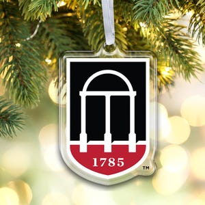 University of Georgia Christmas Ornament | Georgia Arch | UGA | Bag Tag | Luggage Tag | Christmas Ornament