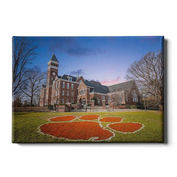 Clemson University | Main Hall | Clemson Campus | Clemson Tigers | Canvas Wall Art | Metal Wall Art | Acrylic Wall Art