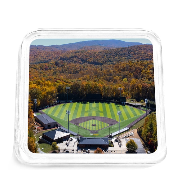 Appalachian State Mountaineers | Beaver Field | App State Baseball | Acrylic Drink Coaster | Bar Coaster | Drink Coaster