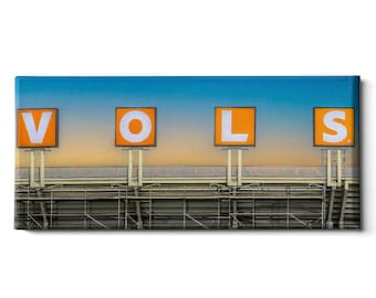 Tennessee VOLS Neyland Stadium Panoramique | Décoration murale en toile ou en métal