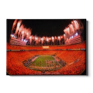 Tennessee Volunteers | Vols Beat Alabama | Tennessee Storms the Field | Canvas Wall Art | Metal Wall Art | Acrylic Wall Art