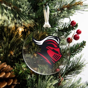 Rutgers Scarlet Knights | Rutgers Ornament | Rutgers University | Luggage Tag | Christmas Ornament