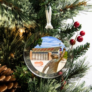 Clemson University | Clemson Tigers | Solid Orange | Death Valley | Clemson Decoration | Bag Tag | Luggage Tag | Christmas Ornament