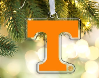 Tennessee Volunteers | Power T Christmas Ornament | Bag Tag | Luggage Tag