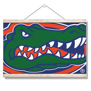 University of Florida | Gator | Hanging Canvas | Florida Gators | UF | The Swamp | Gift for Gator Fan | Dorm Room | Canvas Scroll | Wall Art