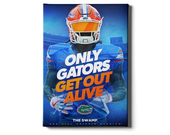 Florida Gators Canvastavla | Ben Hill Griffin Stadium-tryck