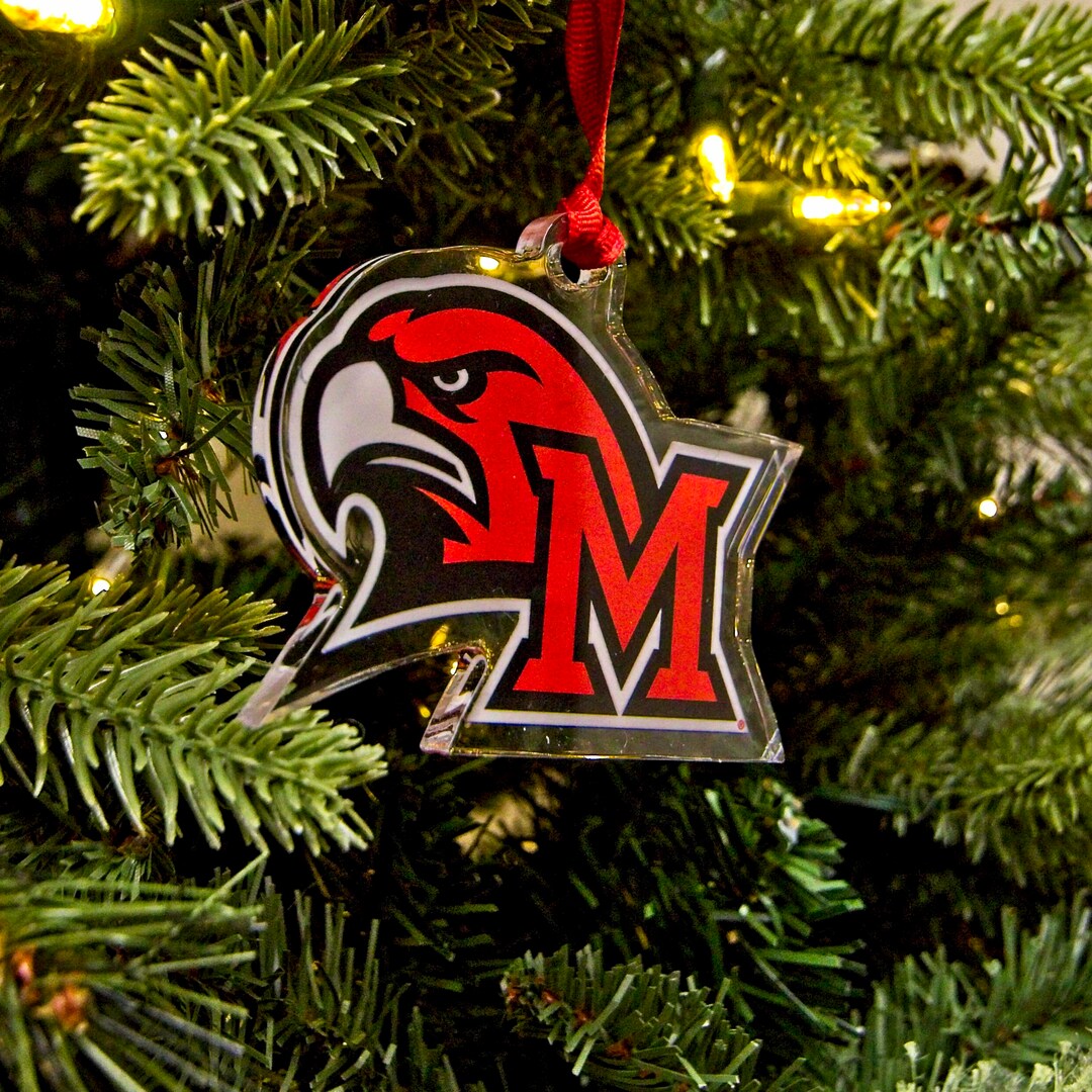 MIAMI Of OHIO, Miami University, Porcelain Ornament, Licensed, Boxed