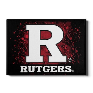 Rutgers Scarlet Knights | Rutgers University | Rutgers Logo | Canvas Wall Art | Metal Wall Art | Acrylic Wall Art