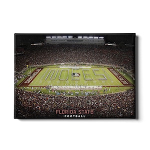 Florida State University |  FSU Football | Bobby Bowden Field | Doak Campbell Stadium | Tallahassee | Wall Art