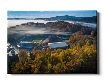 Appalachian State Campus Sunrise Wall Art | Canvas, Metal, or Acrylic
