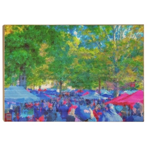 The Grove Fine Art Painting | University of Mississippi | Ole Miss Rebels | |The Grove | The Holy Grail | Ole Miss | Oxford | Wood Art