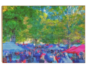 The Grove Fine Art Painting | University of Mississippi | Ole Miss Rebels | |The Grove | The Holy Grail | Ole Miss | Oxford | Wood Art