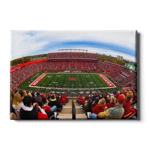 Rutgers University | Rutgers Scarlet Knights | SHI Stadium | Enter Rutgers | Canvas Wall Art | Metal Wall Art | Acrylic Wall Art