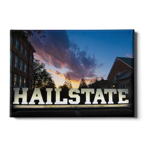 Mississippi State | Hail State | Bulldogs | Canvas Wall Art | Metal Wall Art | Acrylic Wall Art