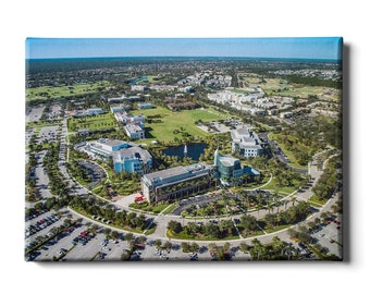 FAU Campus Wall Art | Florida Atlantic University, Aerial View