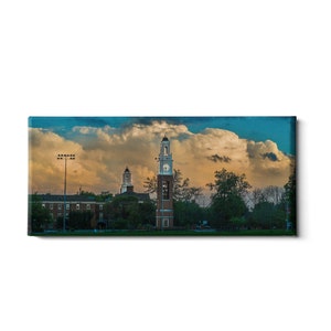 Miami University | Campus Beauty | Oxford Ohio | Panoramic | Bell Tower | Wall Art