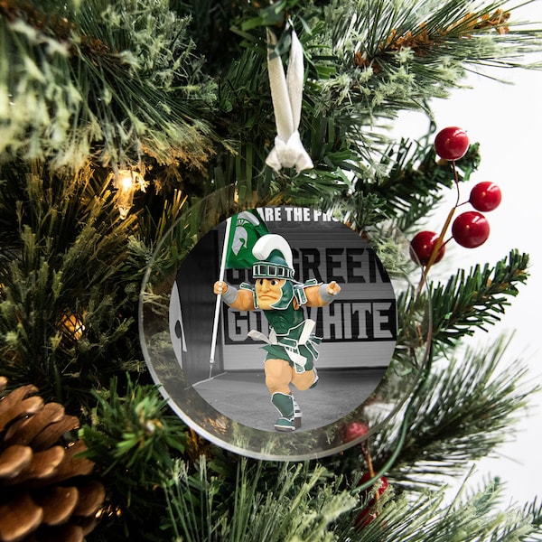 Michigan State University Christmas Etsy