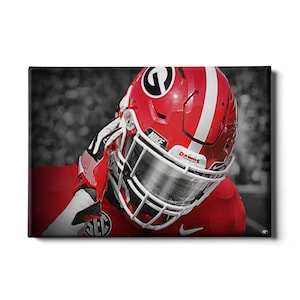 Georgia Bulldogs | Strap it Up | Georgia Football | Sanford Stadium |  UGA | Bulldogs | Canvas Wall Art | Metal Wall Art | Acrylic Wall Art