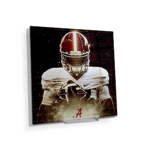 Alabama Crimson Tide Football l National Champs | Epic Bama Alma Mater | Desktop Decor | Alabama Football Player | Tailgate | Acrylic