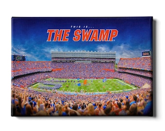Canvastavla med Florida Gators-motiv | Träsket