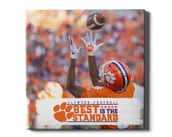 Clemson Football Canvas Wall Art | Death Valley Decor