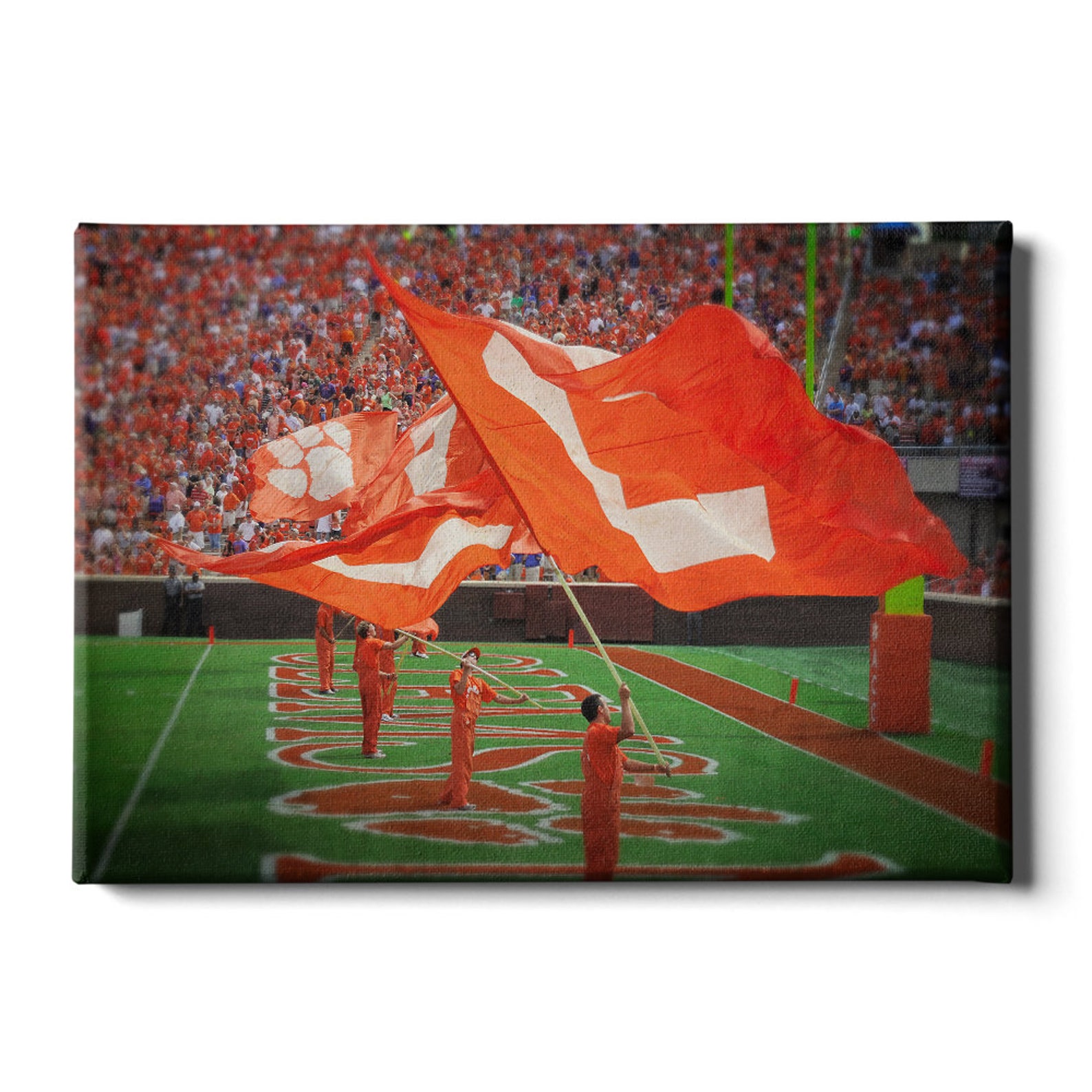 Clemson Tigers ClemsonScore Canvas Wall Art Metal Wall Etsy
