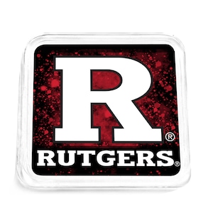 Rutgers Scarlet Knights | Rutgers Logo | Rutgers University | Acrylic Drink Coaster | Bar Coaster | Drink Coaster