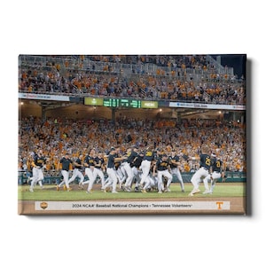 Tennessee Volunteers | National Champions | Tennessee Baseball | Canvas Wall Art | Metal Wall Art | Acrylic Wall Art