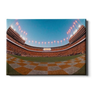 Tennessee Volunteers Neyland Stadium Art | Canvas, Metal, or Acrylic - Etsy