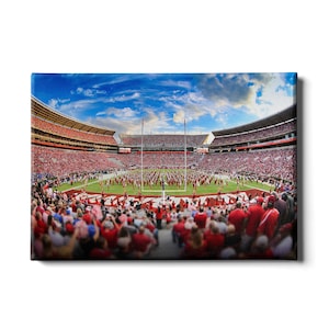 Alabama Crimson Tide | Bryant Denny MDB Field | Million Dollar Band | Canvas Wall Art | Bryant Denny Stadium | Crimson Tide | Wall Art