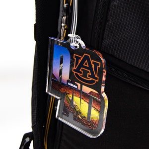 Father&#39;s Day | Auburn University | Gift for Dad | Jordan-Hare Stadium | Auburn Tigers Football | War Eagles | Luggage Tag | Bag Tag