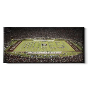 Florida State University | Doak Campbell Stadium | FSU | Florida State Seminoles | Noles | Canvas Wall Art