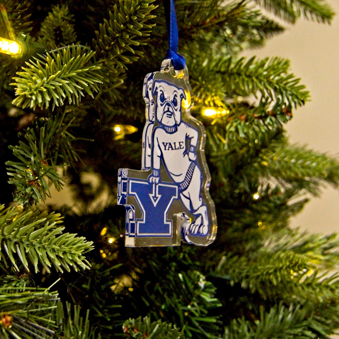 Yale Christmas Ornament 