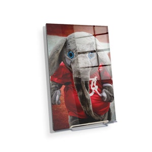 Alabama Crimson Tide Football | National Champions | Big Al | College Mascot | BAMA | Alabama Mascot | Table Top Design | Acrylic