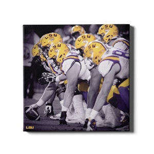 LSU Tigers | LSU Line | Tiger Football | Death Valley | LSU Tigers Home Decor | Louisiana State University | Wall Art