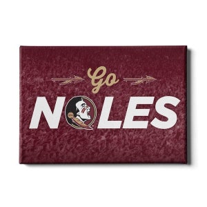 FSU | Go Noles | Seminoles | Florida State University |  Chief Osceola | FSU | Seminole Logo | Wall Art