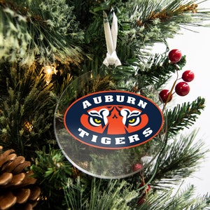 Auburn Christmas Ornament | Auburn War Eagle | Auburn Tigers | Auburn Logo | Bag Tag | Luggage Tag | Christmas Ornament
